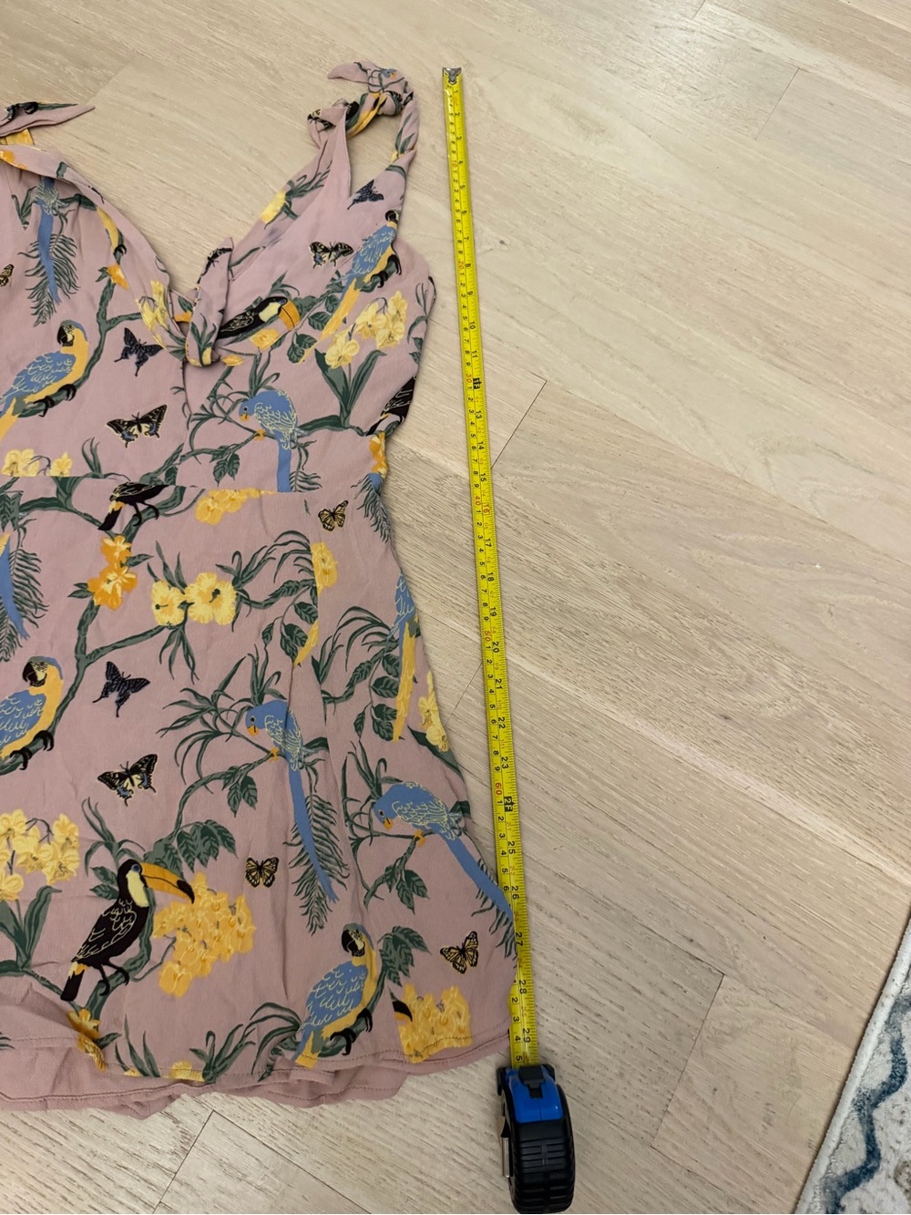 Reformation Nola Mini Dress in Conga Pink Floral - Picture 7 of 9